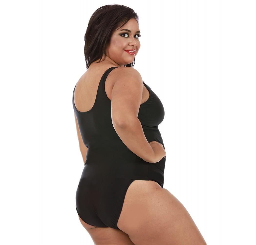 InstantFigure Plus Size Swimwear Tankini Top