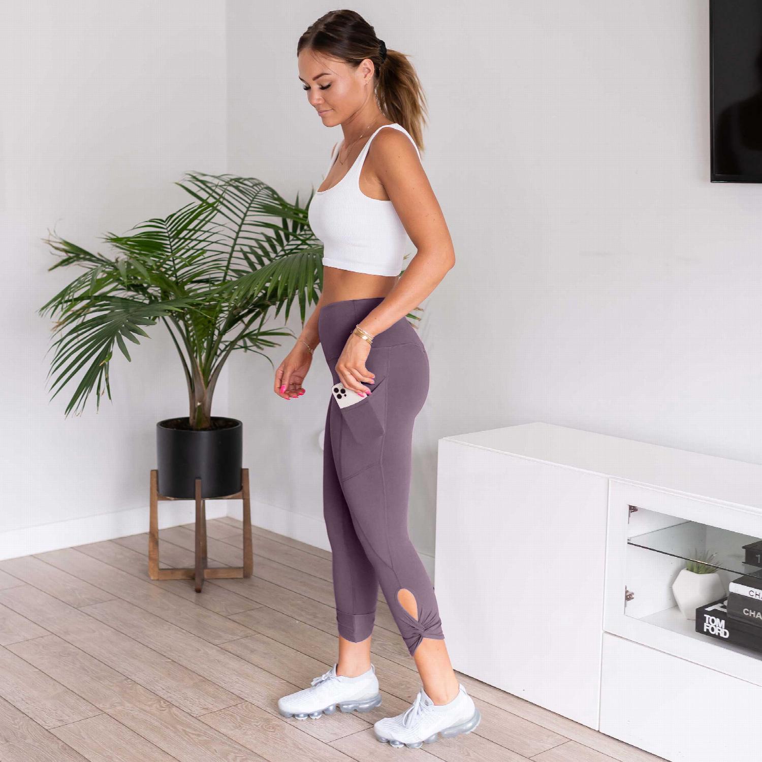 Butter, Capri Yoga Leggings