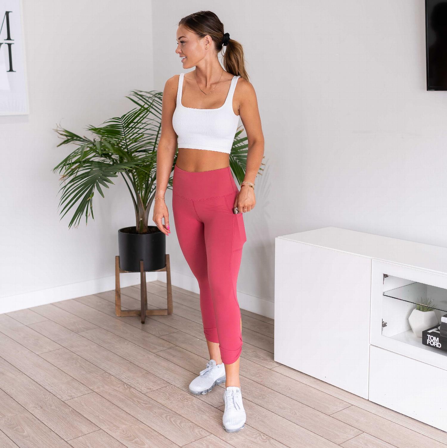 Butter, Capri Yoga Leggings