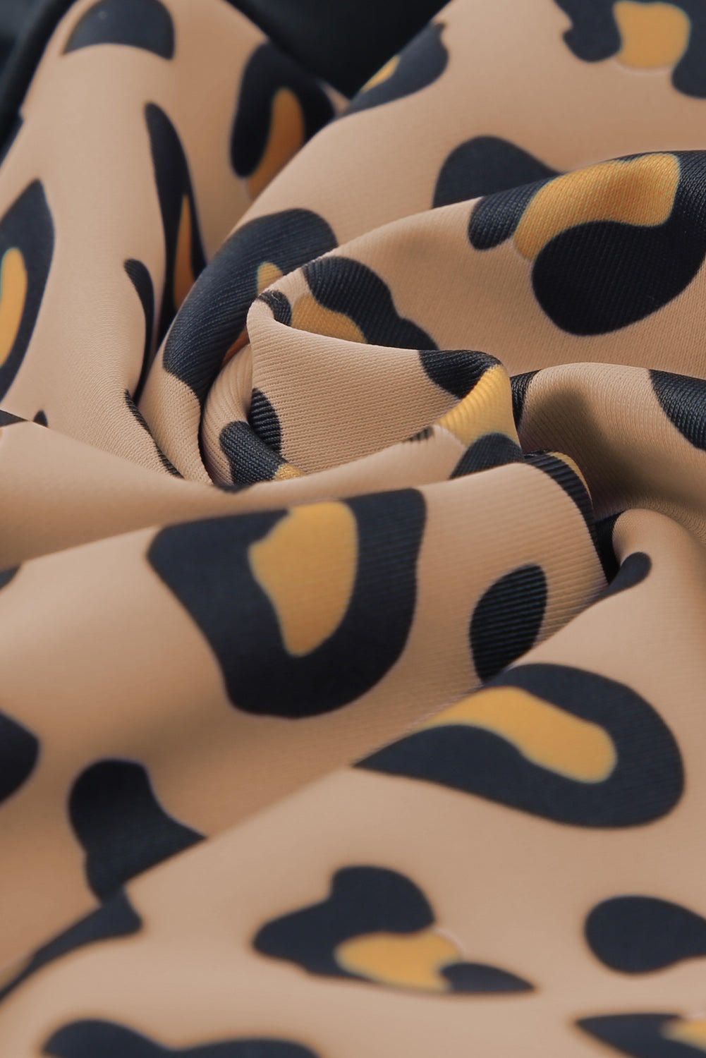 Leopard & Stripes One-Piece Swimwear