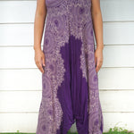 Purple Lotus Hippie Jumpsuits, Boho Rompers, Festival Clothing