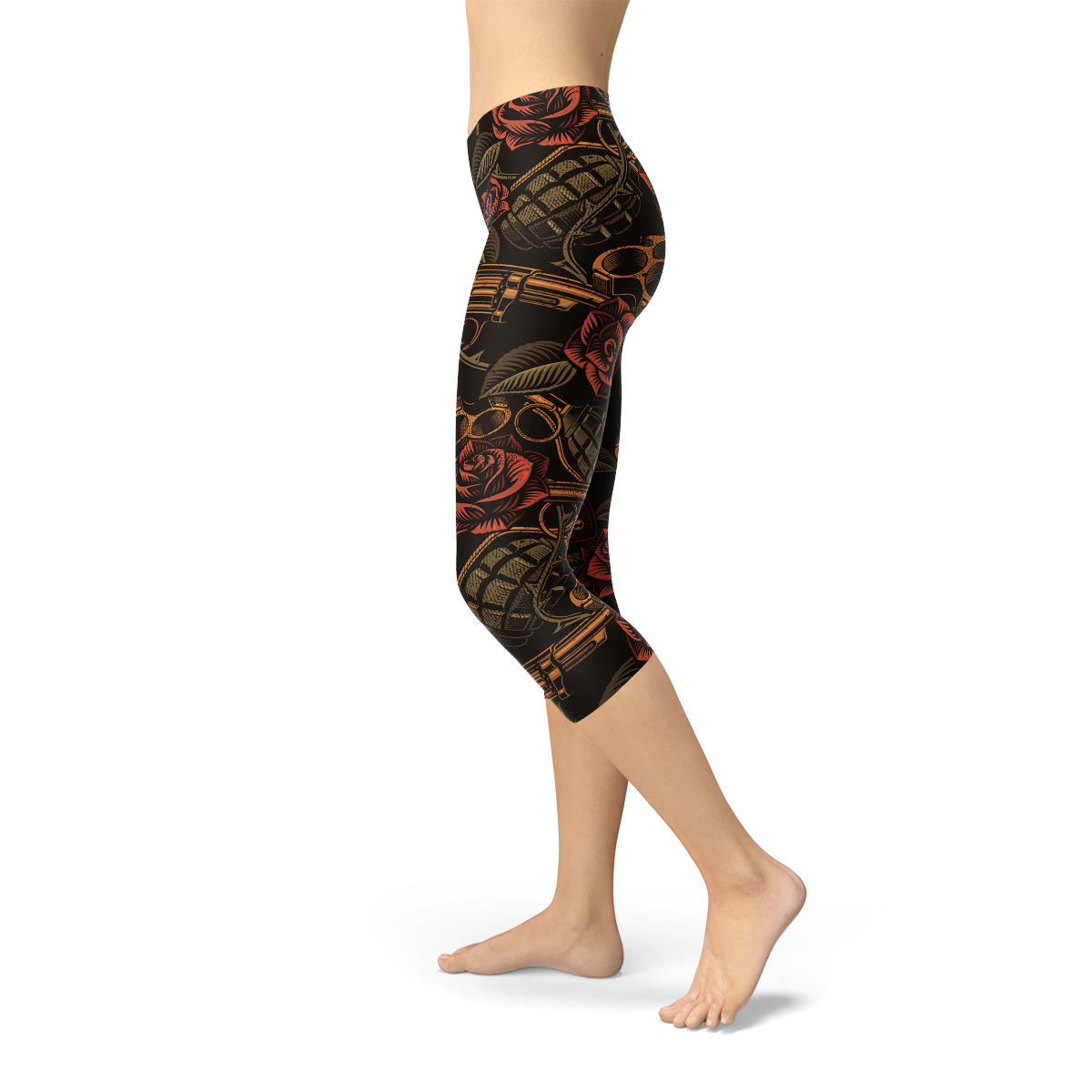 Women's Badass Capri Leggings