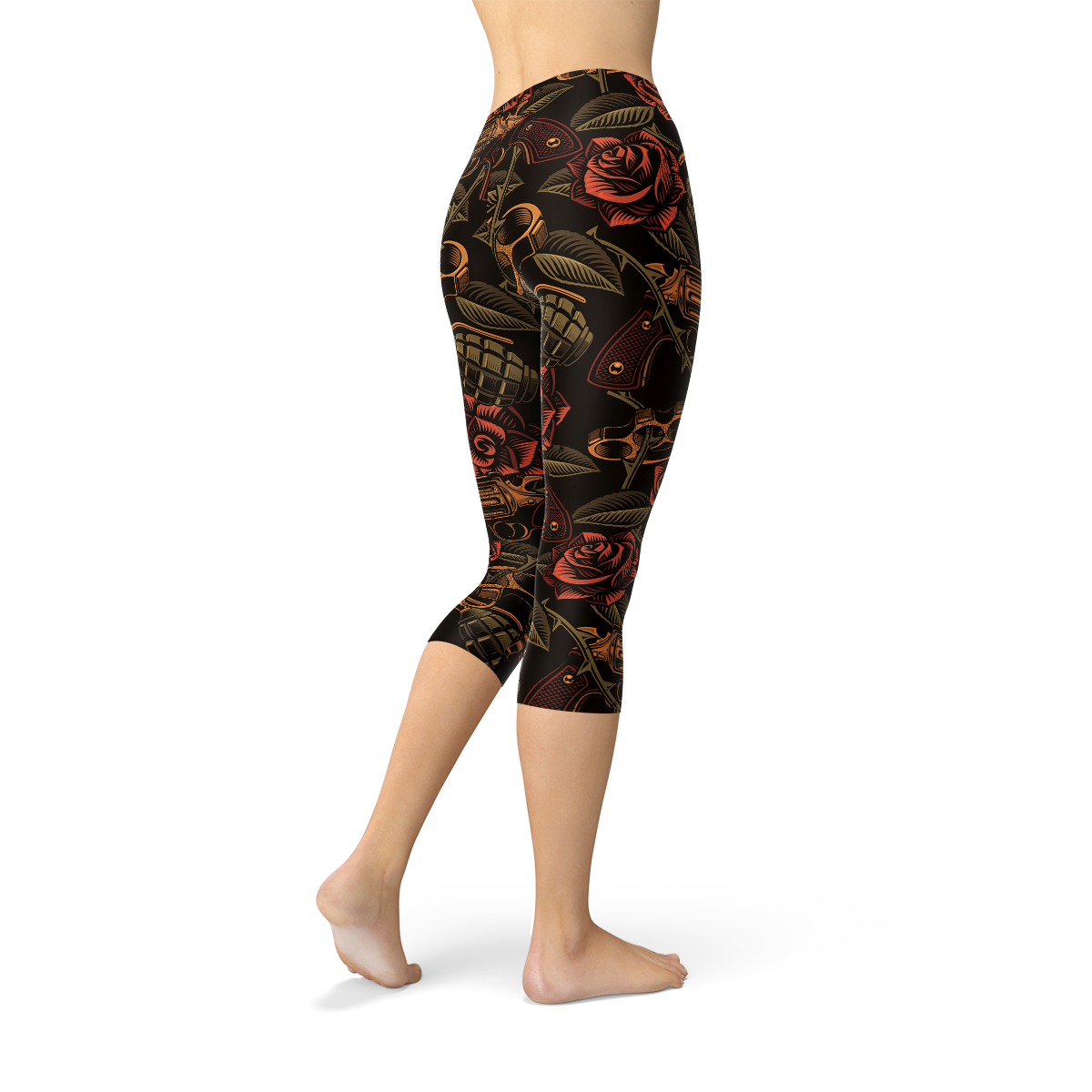 Women's Badass Capri Leggings