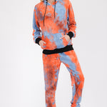Cotton Tye Dye Lounge Wear Sweat Set