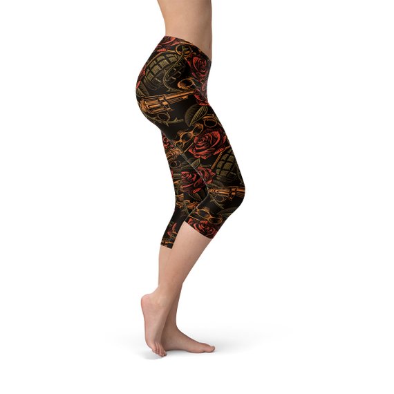 Women's Badass Capri Leggings
