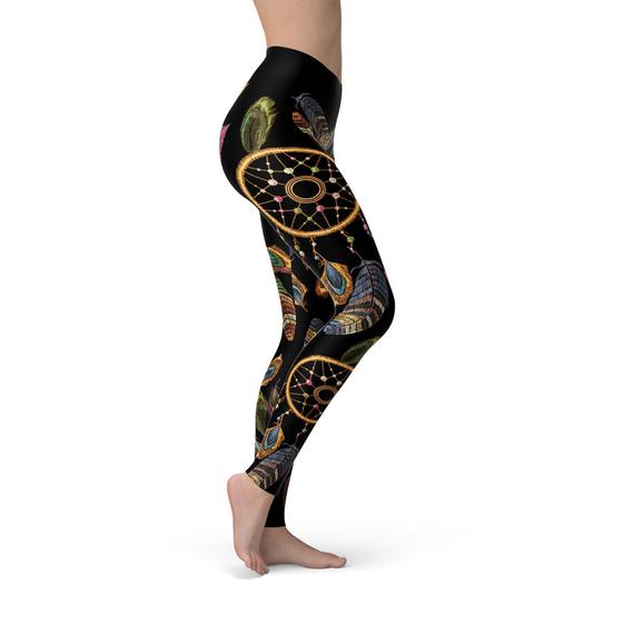 Womens Dreamcatcher Leggings - Long